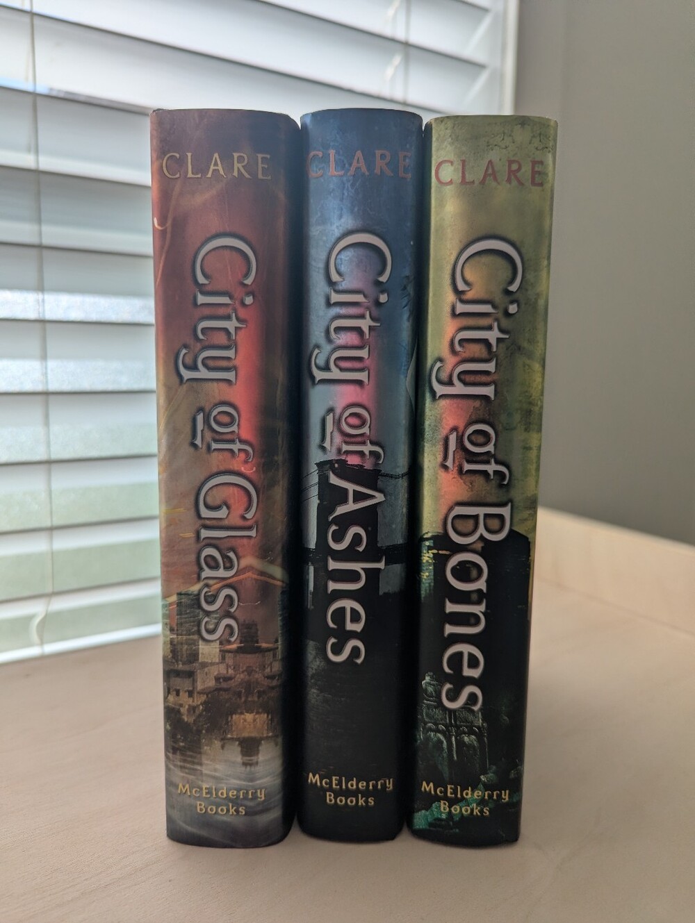 The Mortal Instruments Trilogy (City Of Bones) By Cassandra Clare HARDCOVER EUC